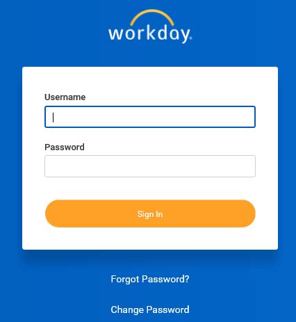 logging into workday.